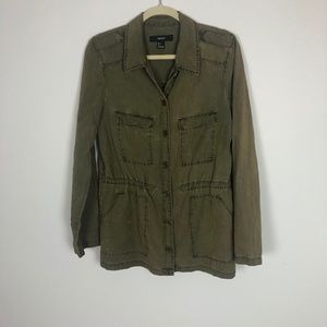 Forever 21 Army Green Utility Jacket